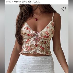 Princess Polly Amessa Lace Top